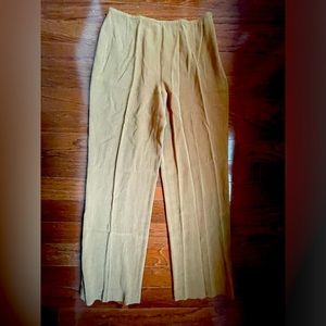 Emanuel Ungaro designer high rise trouser in brown
